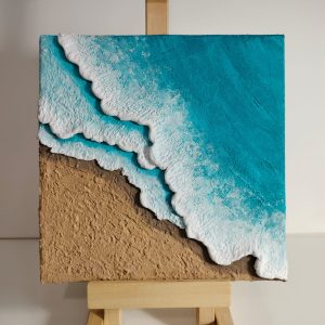 Taller Mar en relieve: cuadros para interiores