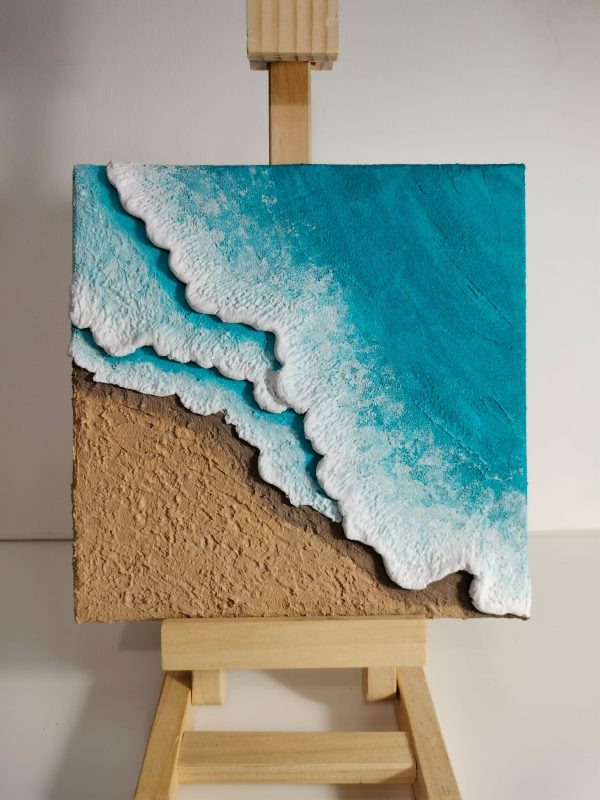 Taller Mar en relieve: cuadros para interiores