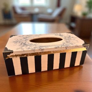 Taller Caja de pañuelos decorada: técnicas mixtas - Sábado, 4 de octubre de 2025, de 18:00 a 20:00 h
